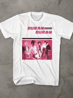 Duran Duran T-Shirt, Retro 80s Band Tee, New Wave Graphic Shirt, Vintage Music